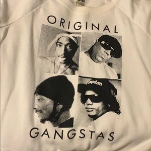 Biggie and Tupac  original gangsters  long  sleeve